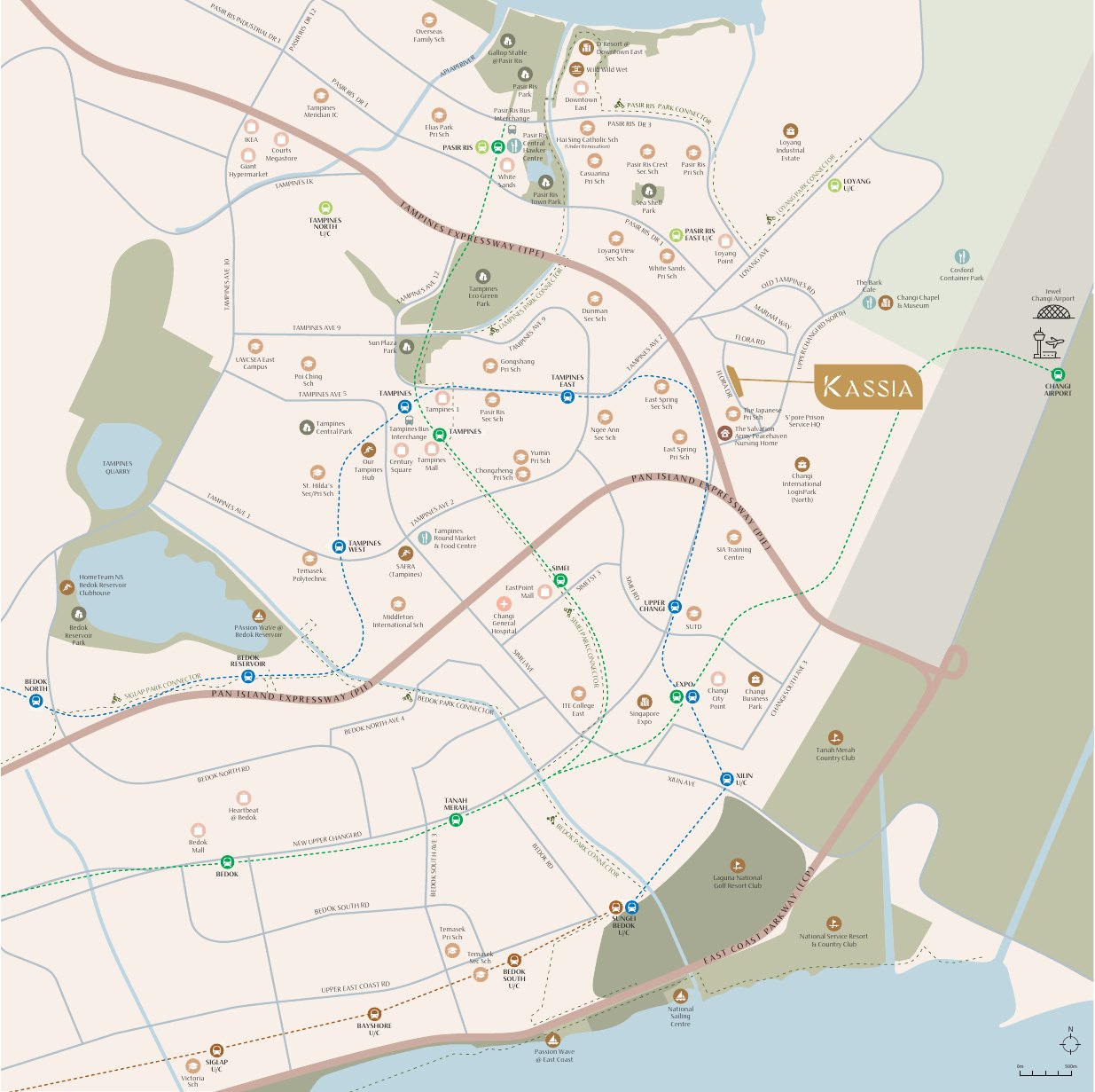 Kassia location map